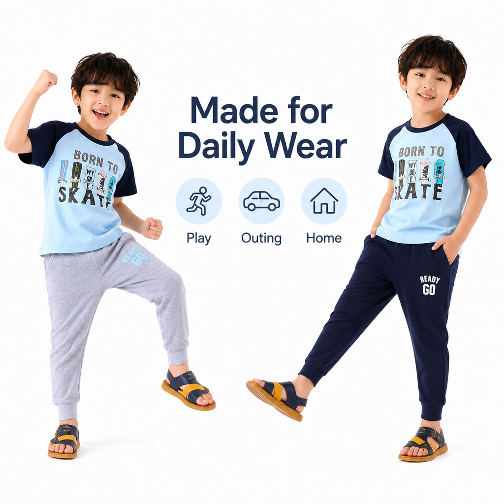 Kids Jogger Pants 2–13 Years | Unisex Long Sport Pants with Pockets