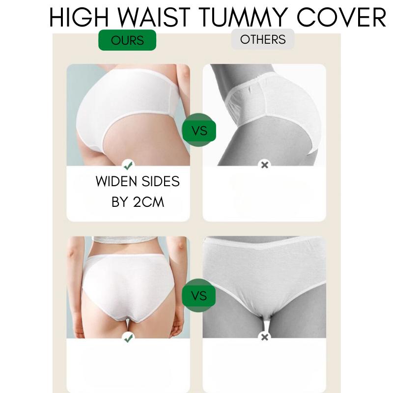 Woman Disposable Cotton Panties Maternity Travel Haji Underwear Seluar Dalam Pakai Buang Perempuan Wanita Pantang Ibu Bersalin Soft