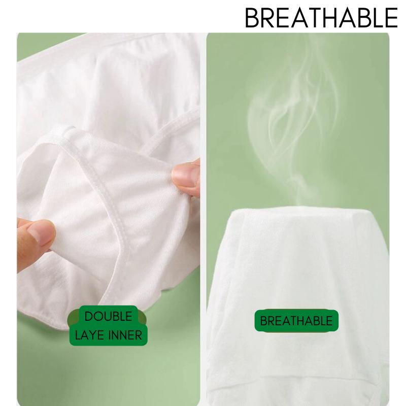 Woman Disposable Cotton Panties Maternity Travel Haji Underwear Seluar Dalam Pakai Buang Perempuan Wanita Pantang Ibu Bersalin Soft