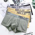 5pcs 40-100kg Men's Boxer Seluar Dalam Sukan Lelaki Man Underwear Comfortable Soft Cotton Panties Seluar Pendek Persegi Belia Teen Underpants Oversize Seluar Dalam Viral Menswear Stretchable Boxers/Tr