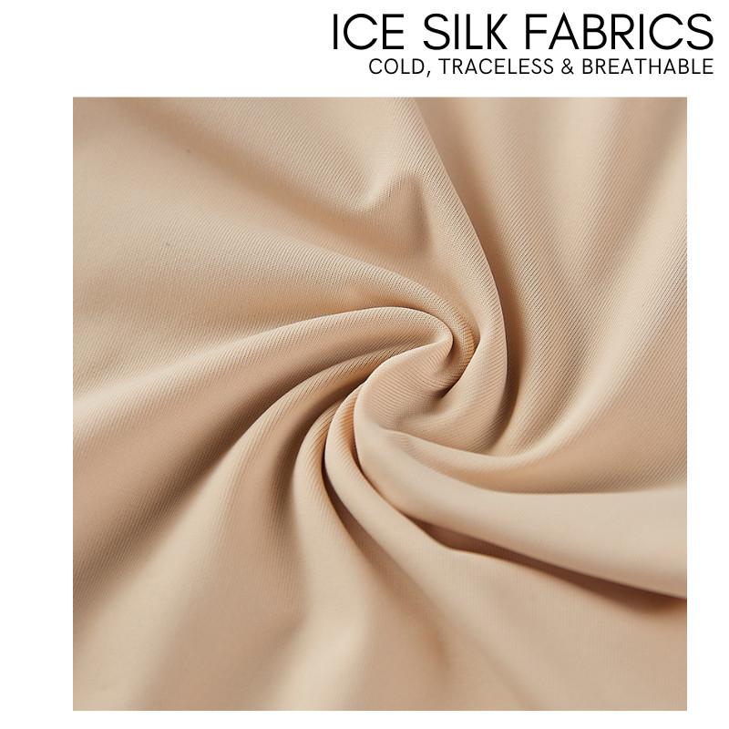 High Waist Ice Silk Seamless Boxer Short Leggings Women Inner Safety Pants Girl boxer underwear inner wear anti-glare Fabric Soft