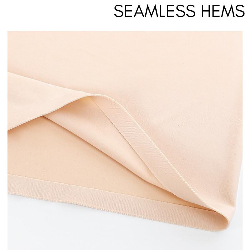 High Waist Ice Silk Seamless Boxer Short Leggings Women Inner Safety Pants Girl boxer underwear inner wear anti-glare Fabric Soft