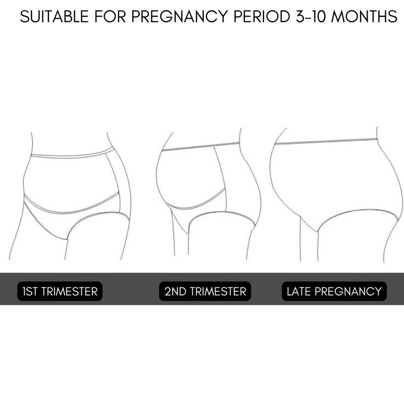 Maternity Panties High Waist Cotton Seamless Women Underwear Pregnancy Pregnant Lady Panties Seluar Dalam Wanita Mengandung