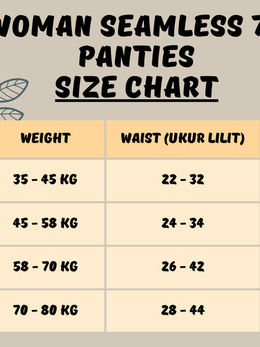 5pcs Seluar Dalam Wanita Ice Silk Tanpa Jahitan Mid Waist Seamless Panties Breathable Anti Bakteria Lembut Selesa