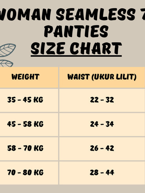 5pcs Seluar Dalam Wanita Ice Silk Tanpa Jahitan Mid Waist Seamless Panties Breathable Anti Bakteria Lembut Selesa