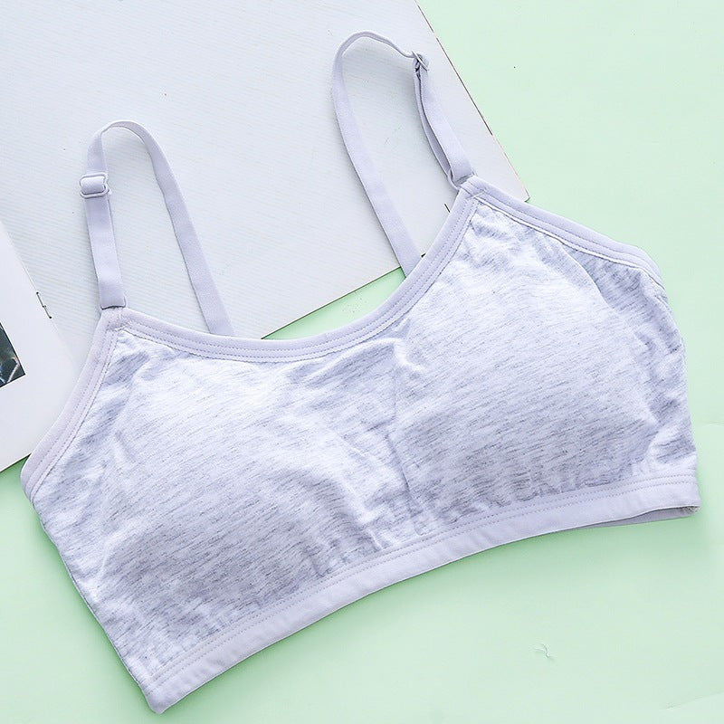 DALAMI Student Cotton Training Singlet Bra – Non-Wired Daily Innerwear