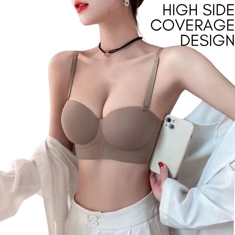 DALAMI Elia Seamless Half Cup Wireless Push Up Bra