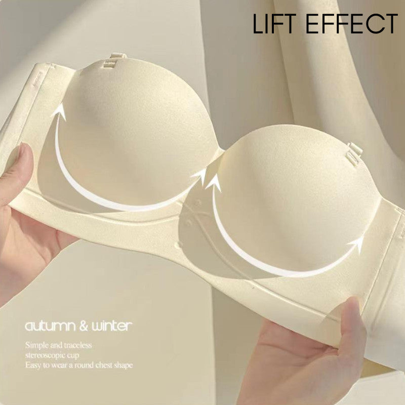 DALAMI Elia Seamless Half Cup Wireless Push Up Bra