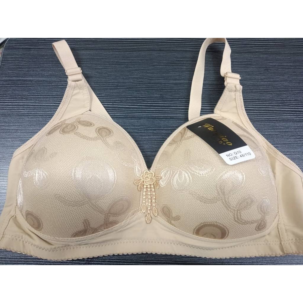 DALAMI Plus Size Wireless Full Cup Bra D–E Cup