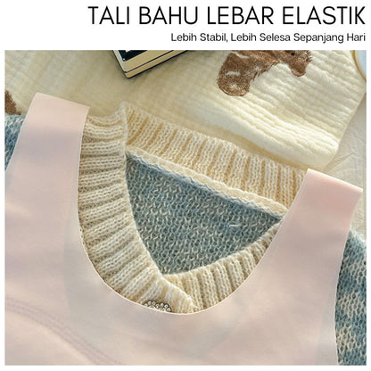 Training Seamless Ice Silk Bra Remaja Breathable  | Bra Budak Perempuan Tanpa Dawai Teen Bra Comfort Innerwear Sekolah