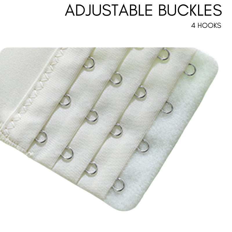 Push Up Bra Tanpa Dawai Renda 4 Hook V Neck Baju Dalam Wanita Cup AB C Kecil Nampak Besar Wireless Support Adjustable