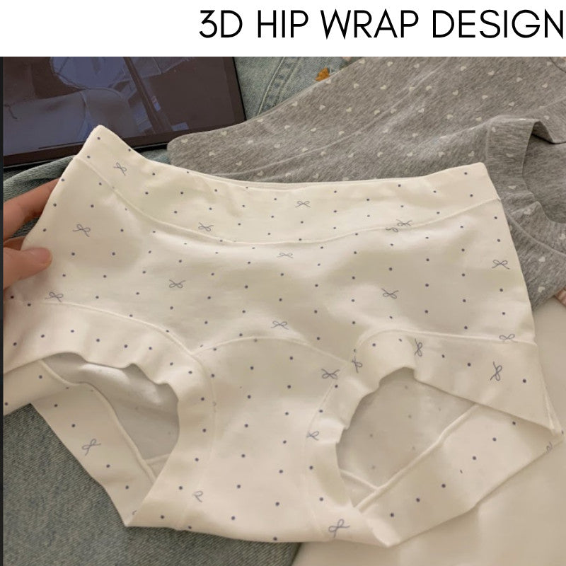 PINA Cotton High Lift Panties Wanita Seamless Lembut Anti Lecet High Waist Selesa Daily Wear Breathable