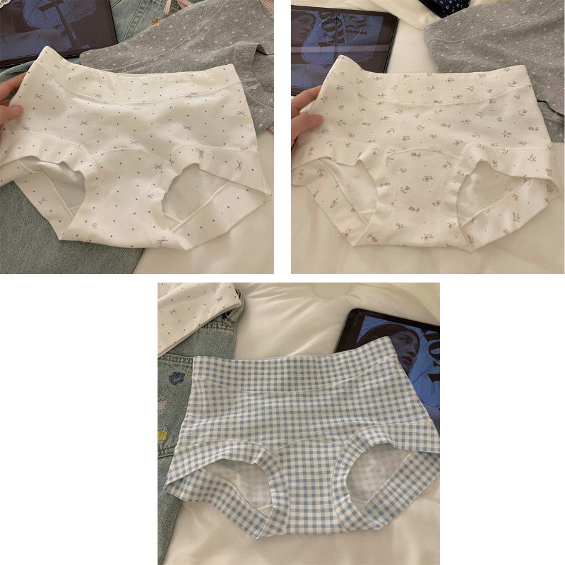 PINA Cotton High Lift Panties Wanita Seamless Lembut Anti Lecet High Waist Selesa Daily Wear Breathable
