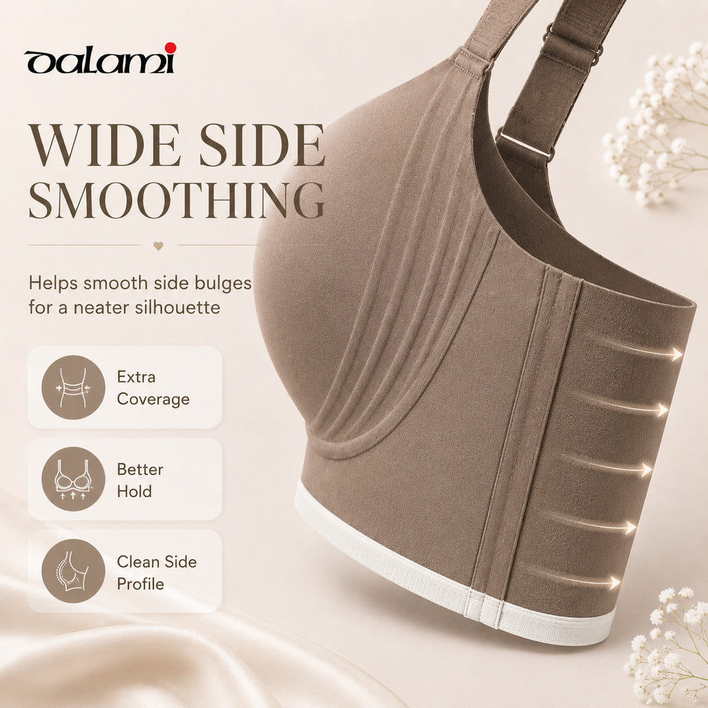 [DALAMI] MEWA BRA Wireless Seamless Bra Women Push Up Support Cup BC Tanpa Dawai Perempuan Nipis Lembut Daily Wear