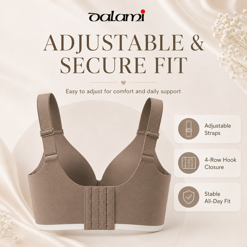 [DALAMI] MEWA BRA Wireless Seamless Bra Women Push Up Support Cup BC Tanpa Dawai Perempuan Nipis Lembut Daily Wear