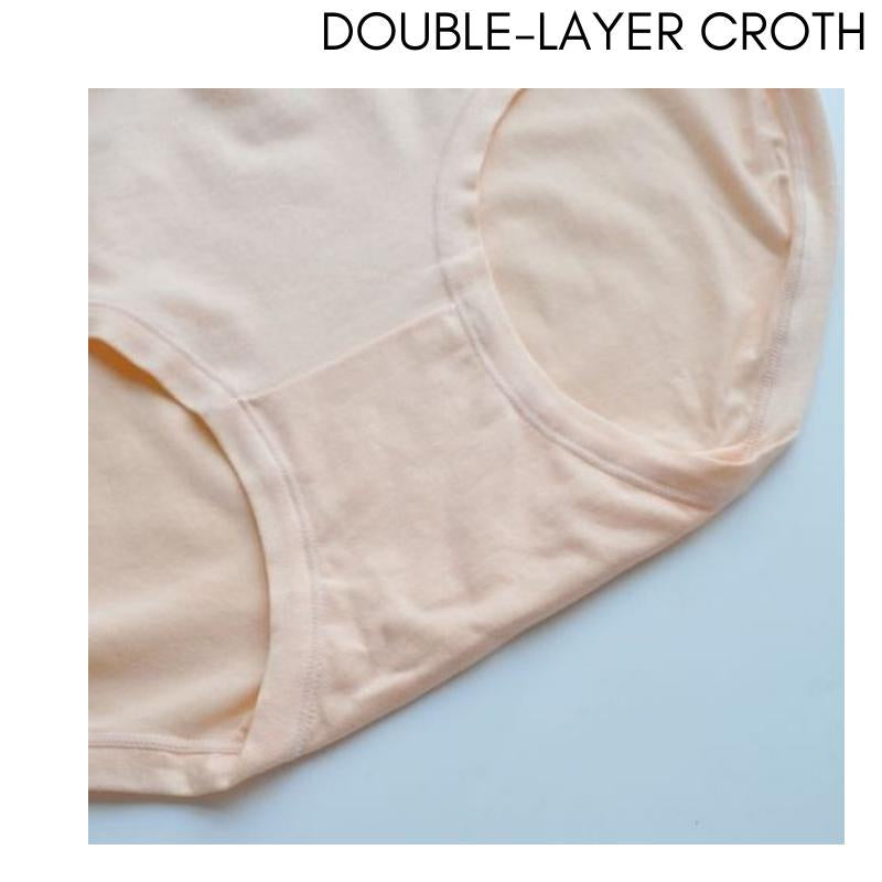 90-150kg Plus Size Milk Silk Woman Panties Ladies Underwear Seluar Dalam Wanita Stretchable Silky Fabric Female Large