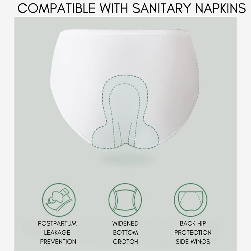 Woman Disposable Cotton Panties Maternity Travel Haji Underwear Seluar Dalam Pakai Buang Perempuan Wanita Pantang Ibu Be