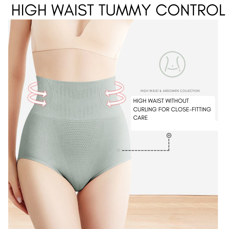 DALAMI High Waist Tummy Control Panties – Soft Stretch Shapewear