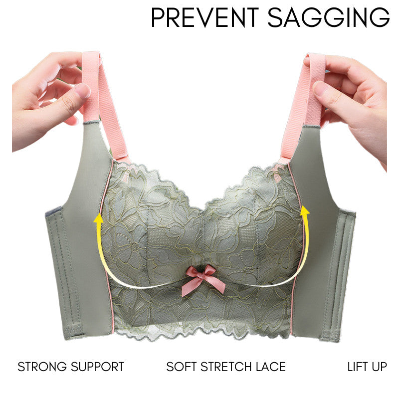 DALAMI Wireless Daily Bra | Seamless Non-Wired Lace Bra for Women