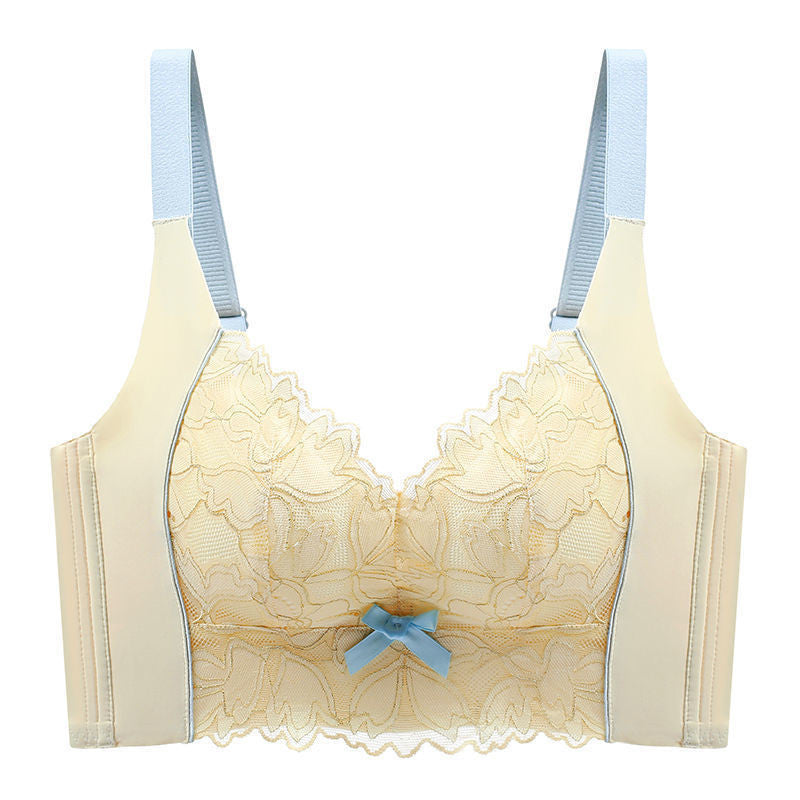 DALAMI Wireless Daily Bra | Seamless Non-Wired Lace Bra for Women