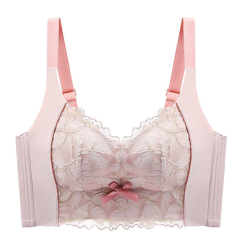 DALAMI Wireless Daily Bra | Seamless Non-Wired Lace Bra for Women