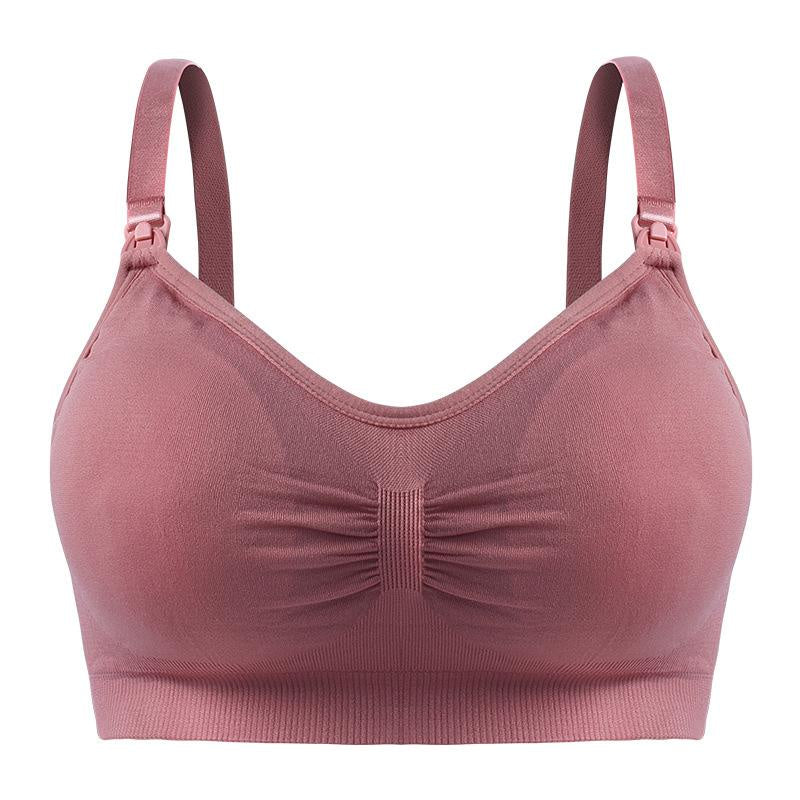 DALAMI Mommy Nursing Bra 2XL-4XL | Wireless Maternity Bra with Detachable Padding