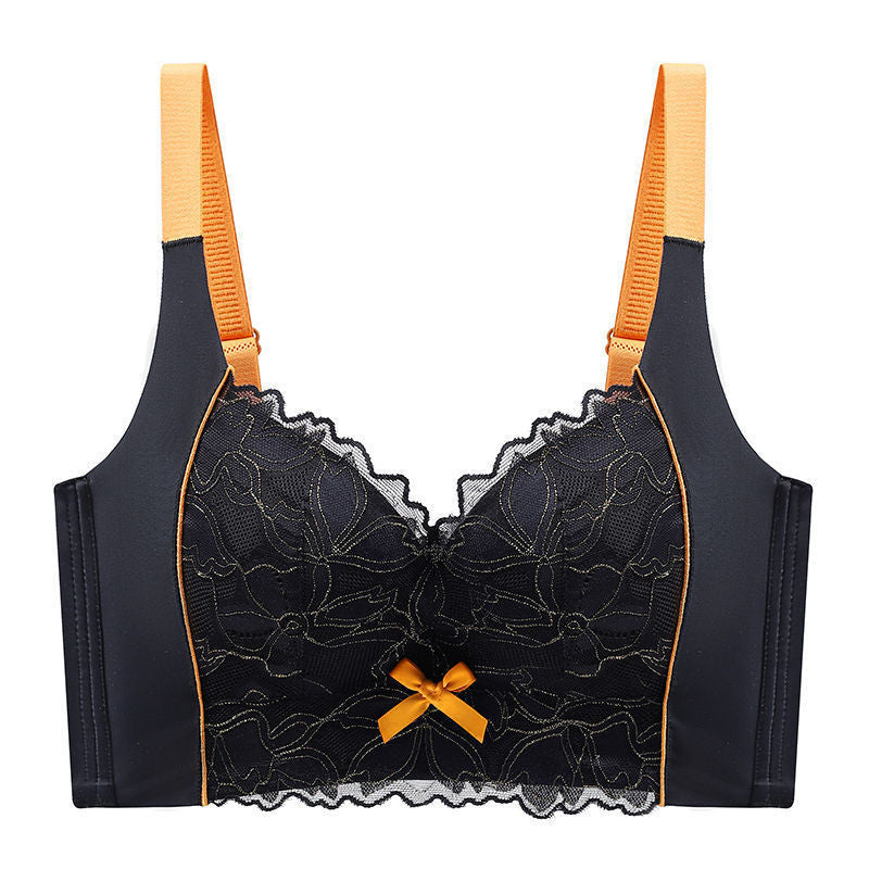DALAMI Wireless Daily Bra | Seamless Non-Wired Lace Bra for Women