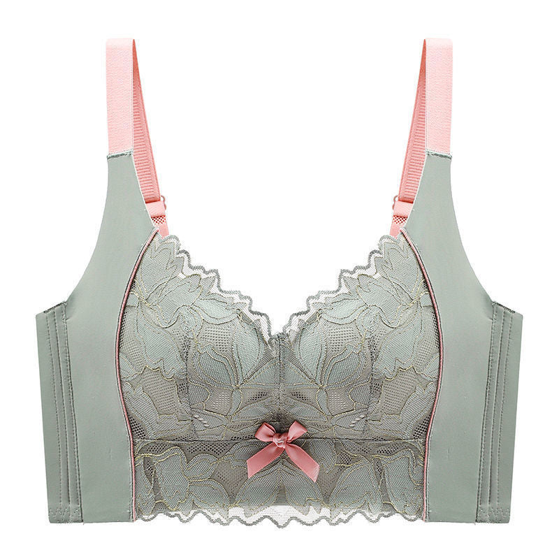 DALAMI Wireless Daily Bra | Seamless Non-Wired Lace Bra for Women