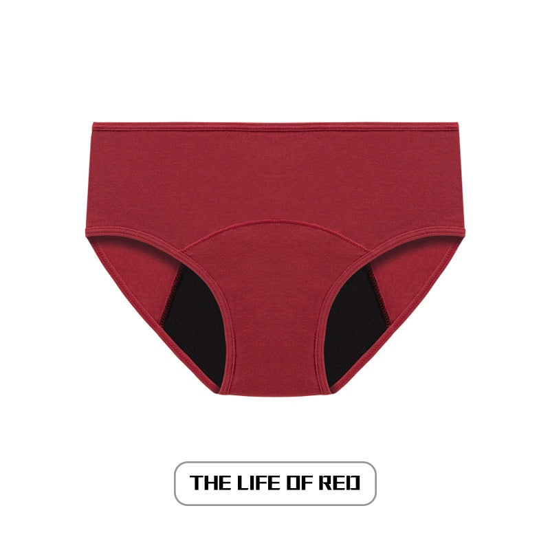 [DALAMI] AURA Women Menstrual Panties Period Enlarge Leak Proof Panty Mid Waist Seluar Dalam Wanita Anti Bocor