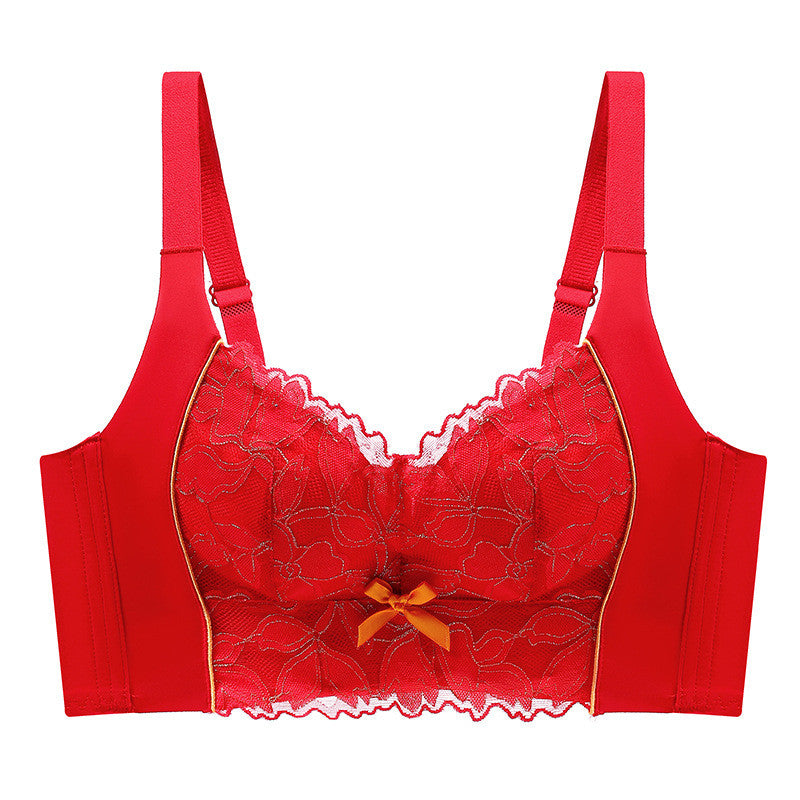 DALAMI Wireless Daily Bra | Seamless Non-Wired Lace Bra for Women