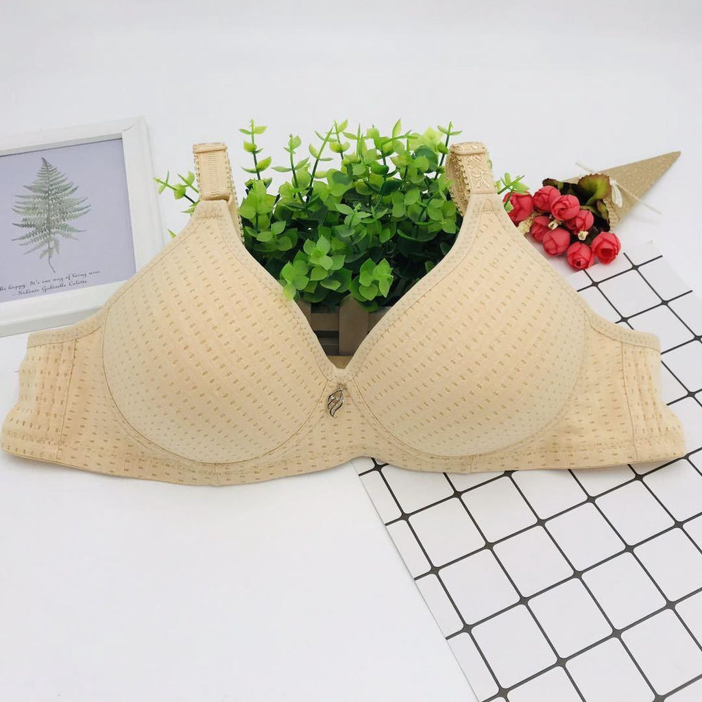[CLEARANCE] Baju Dalam Wanita Bra Women Murah Non Wired Tanpa Besi Wayar Cotton Wireless Full Cup BC