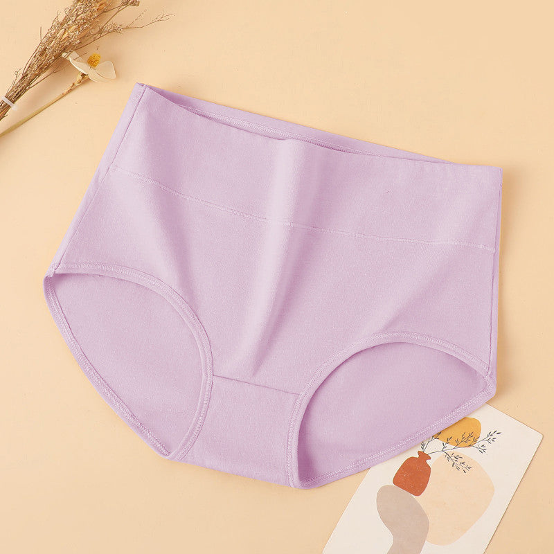 [DALAMI] LARA 47-115kg 5pcs Cotton High Waist Plus Size Panties Underwear Women Seluar Dalam Wanita Female Panty