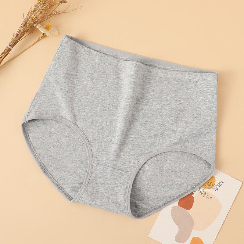 [DALAMI] LARA 47-115kg 5pcs Cotton High Waist Plus Size Panties Underwear Women Seluar Dalam Wanita Female Panty