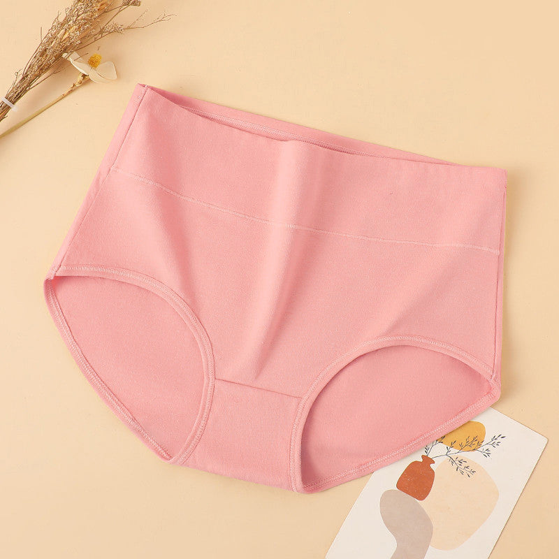 [DALAMI] LARA 47-115kg 5pcs Cotton High Waist Plus Size Panties Underwear Women Seluar Dalam Wanita Female Panty