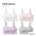 [DALAMI] NAYA Teen Training Bra Remaja Perempuan Cotton Lembut Pad Lembut Tanpa Dawai Breathable | Bra Budak Teen Bra Comfort Innerwear Sekolah 1 Tali 2 Tali