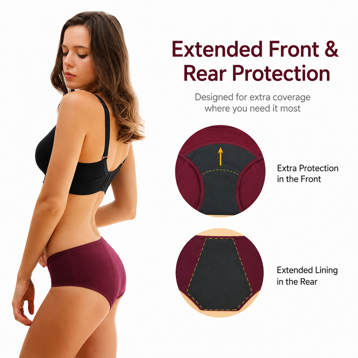 AURA Leak-Proof Menstrual Panties