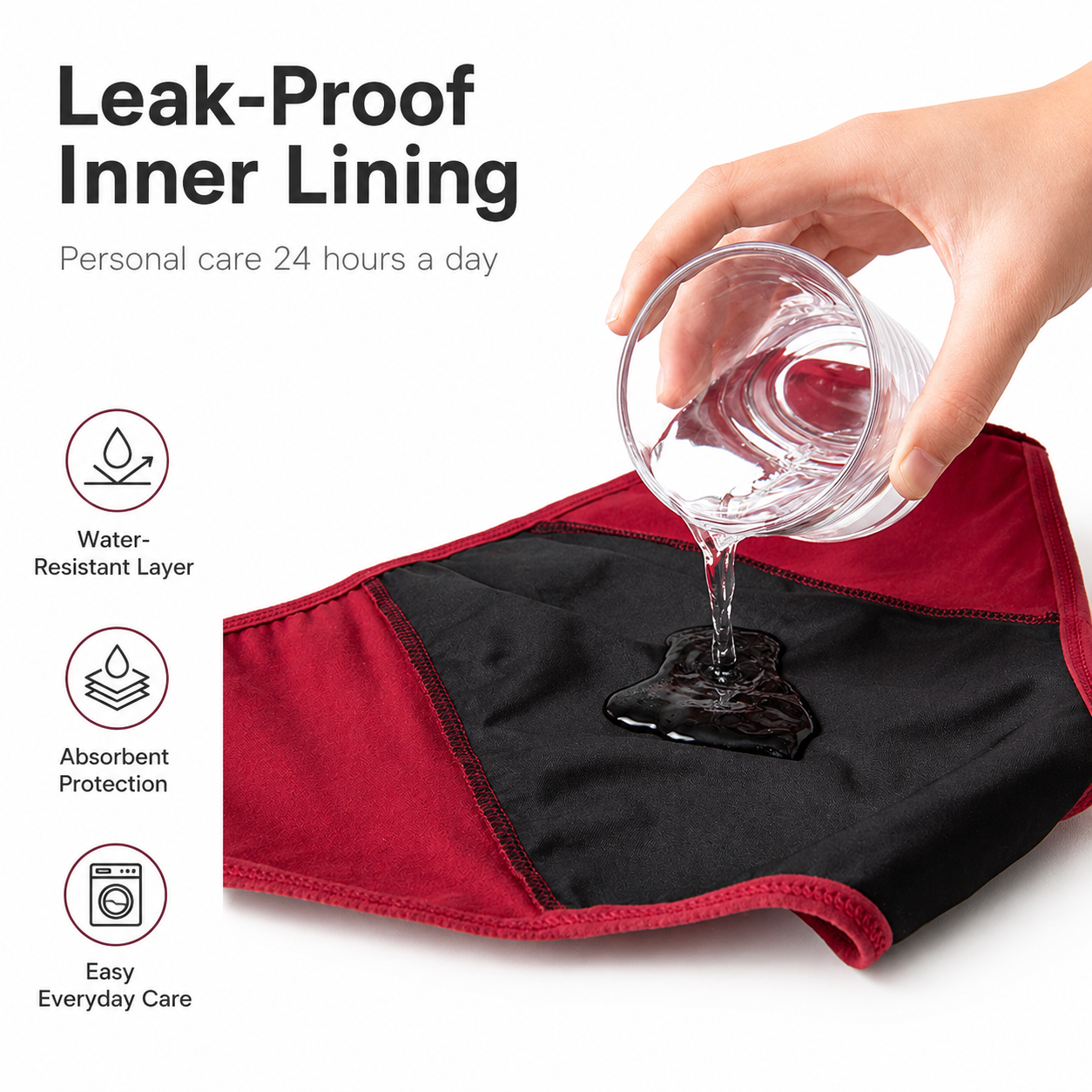 AURA Leak-Proof Menstrual Panties
