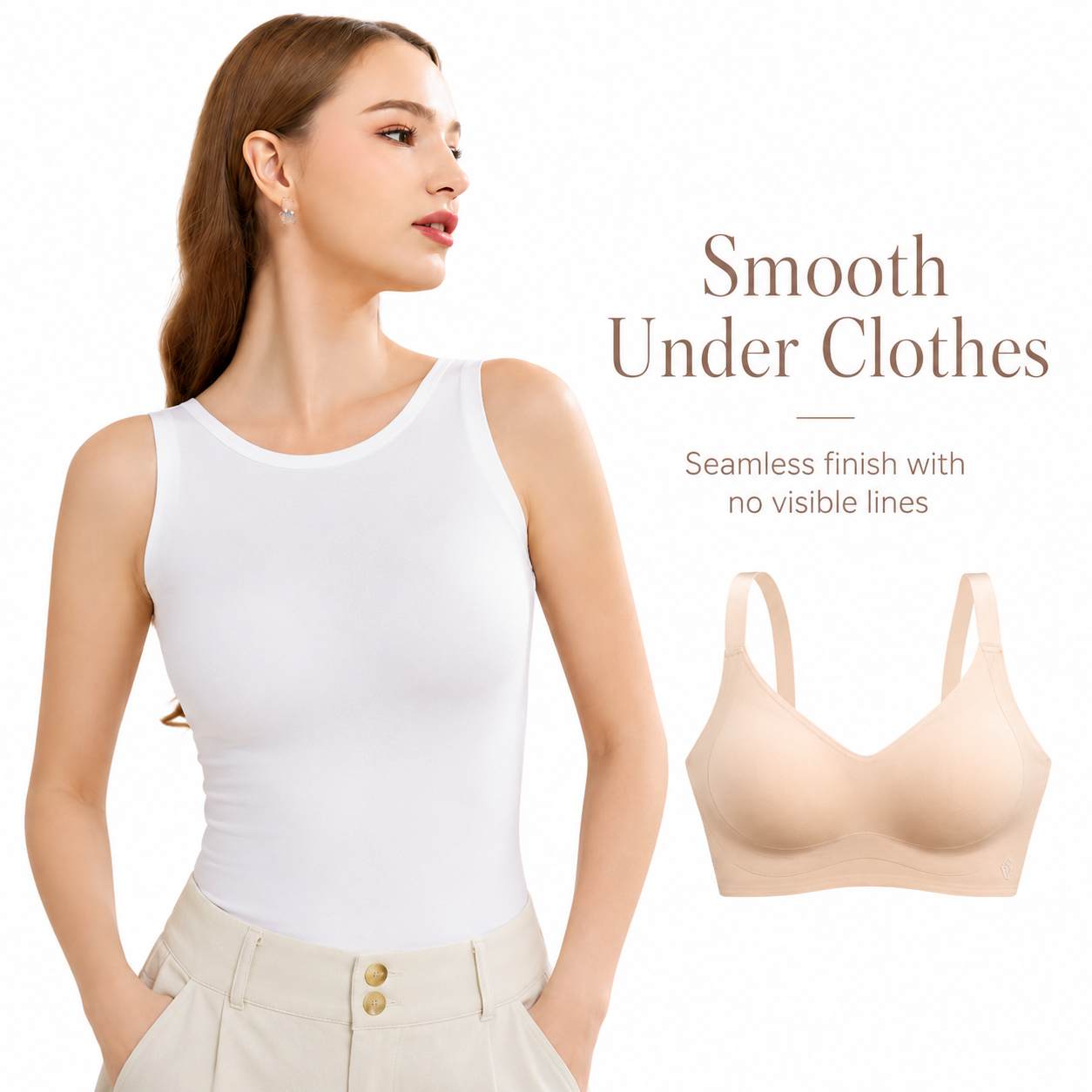 DALAMI Aulia Traceless Wireless Bra