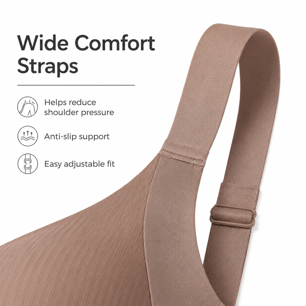 DALAMI Wireless Full Coverage Lift Bra M–4XL