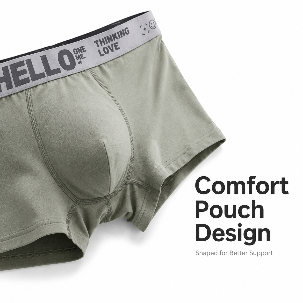 DALAMI Men's Boxer Shorts – Soft Stretch Cotton Blend