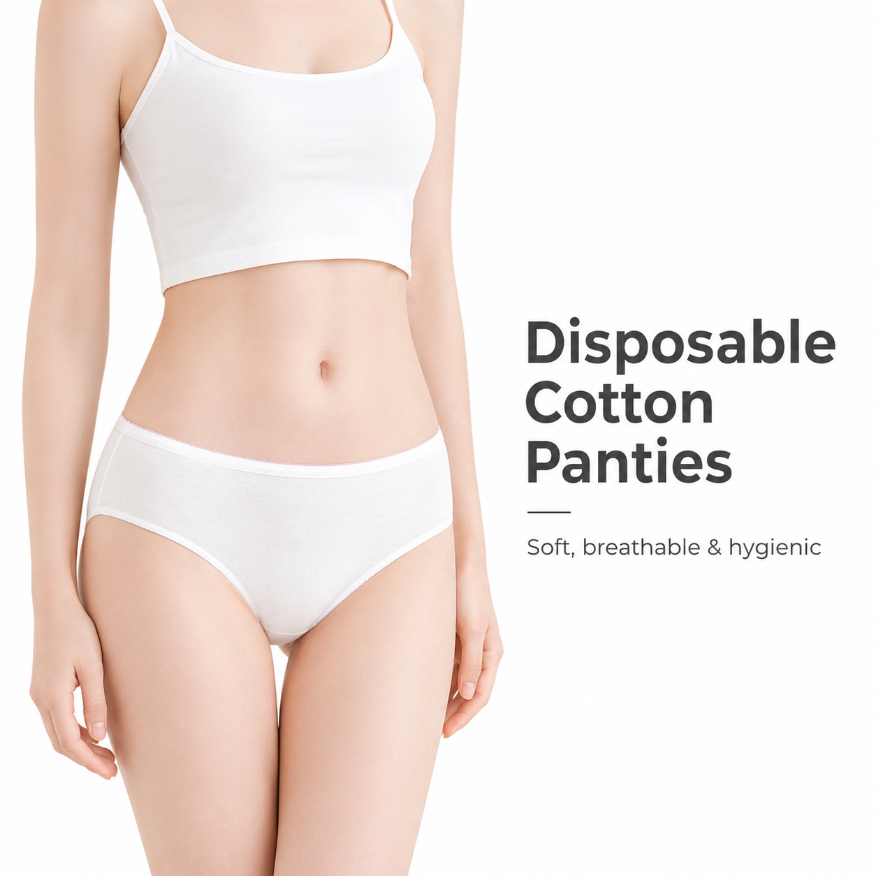 Disposable Cotton Panties – Maternity & Travel