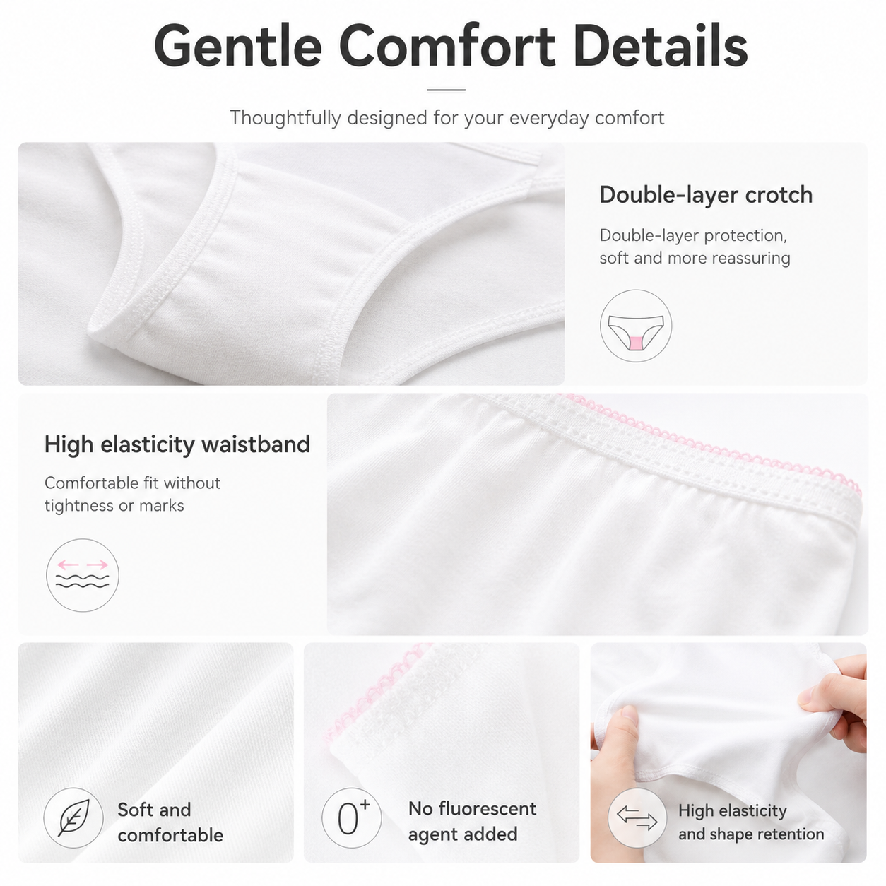 Disposable Cotton Panties – Maternity & Travel