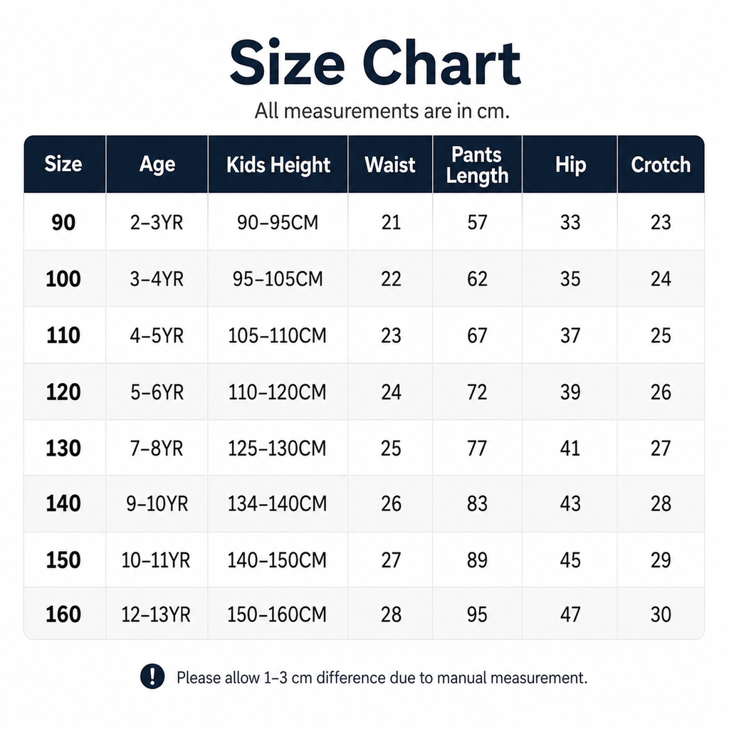 Kids Jogger Pants 2–13 Years | Unisex Long Sport Pants with Pockets