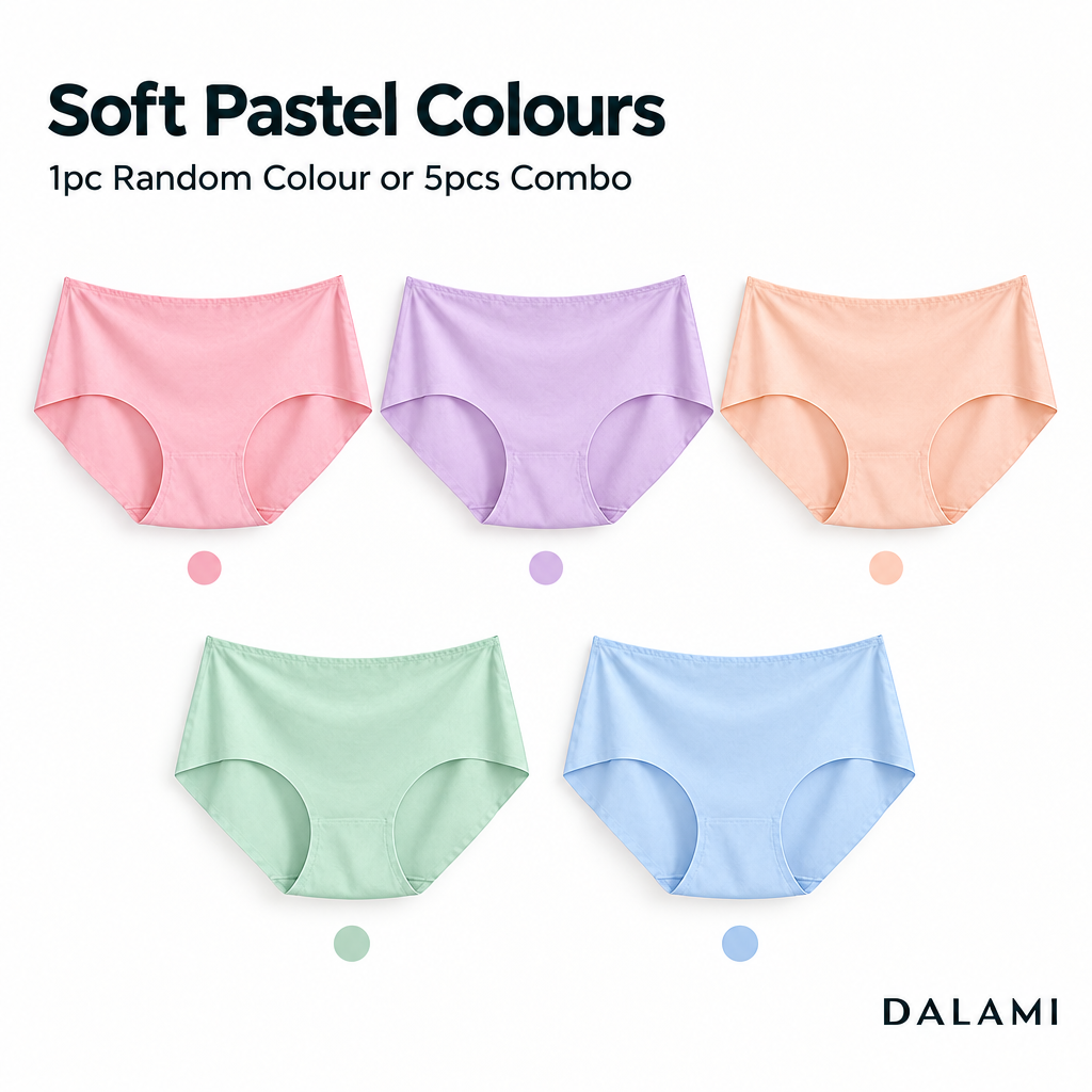 Soft pastel colours