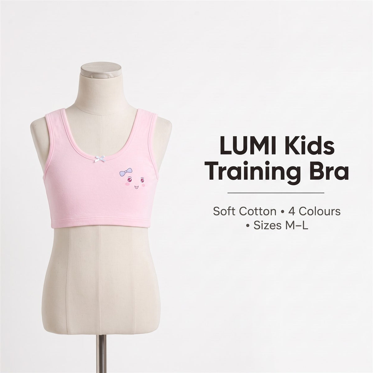 DALAMI LUMI Kids Training Bra cover